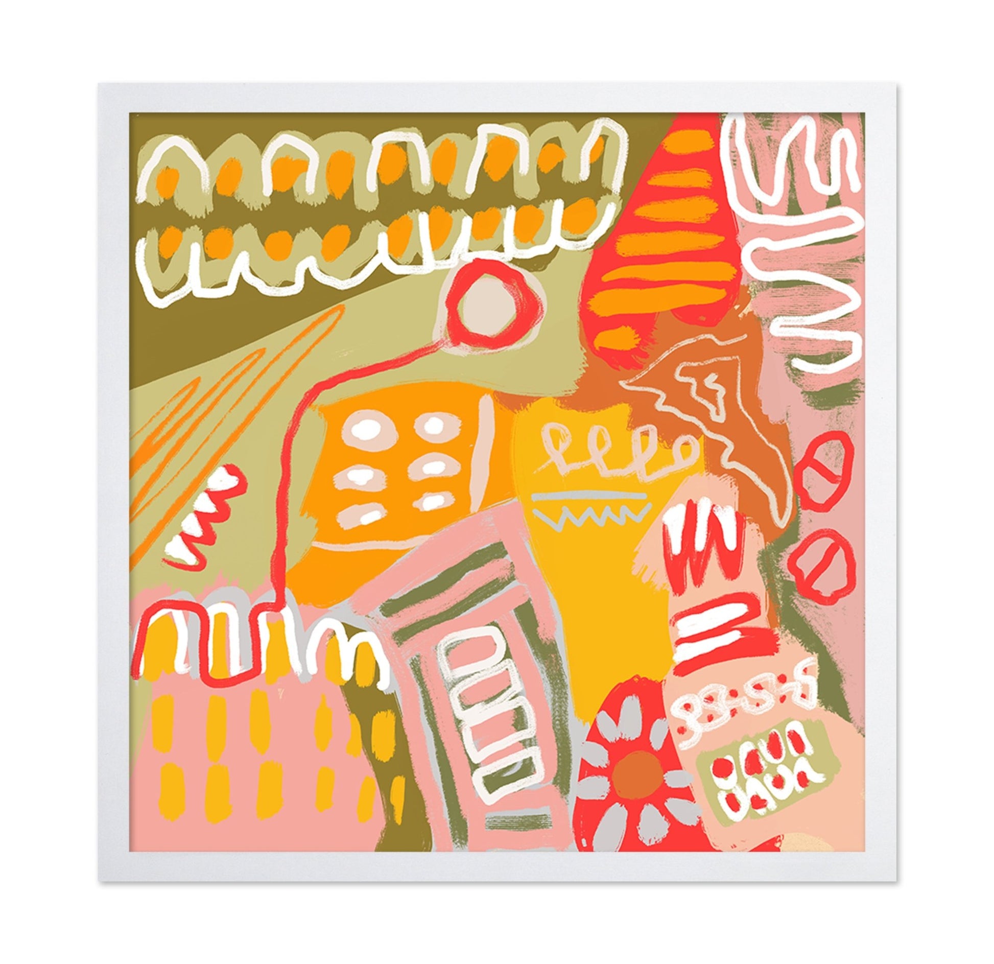 Abstract Color Blocks No2