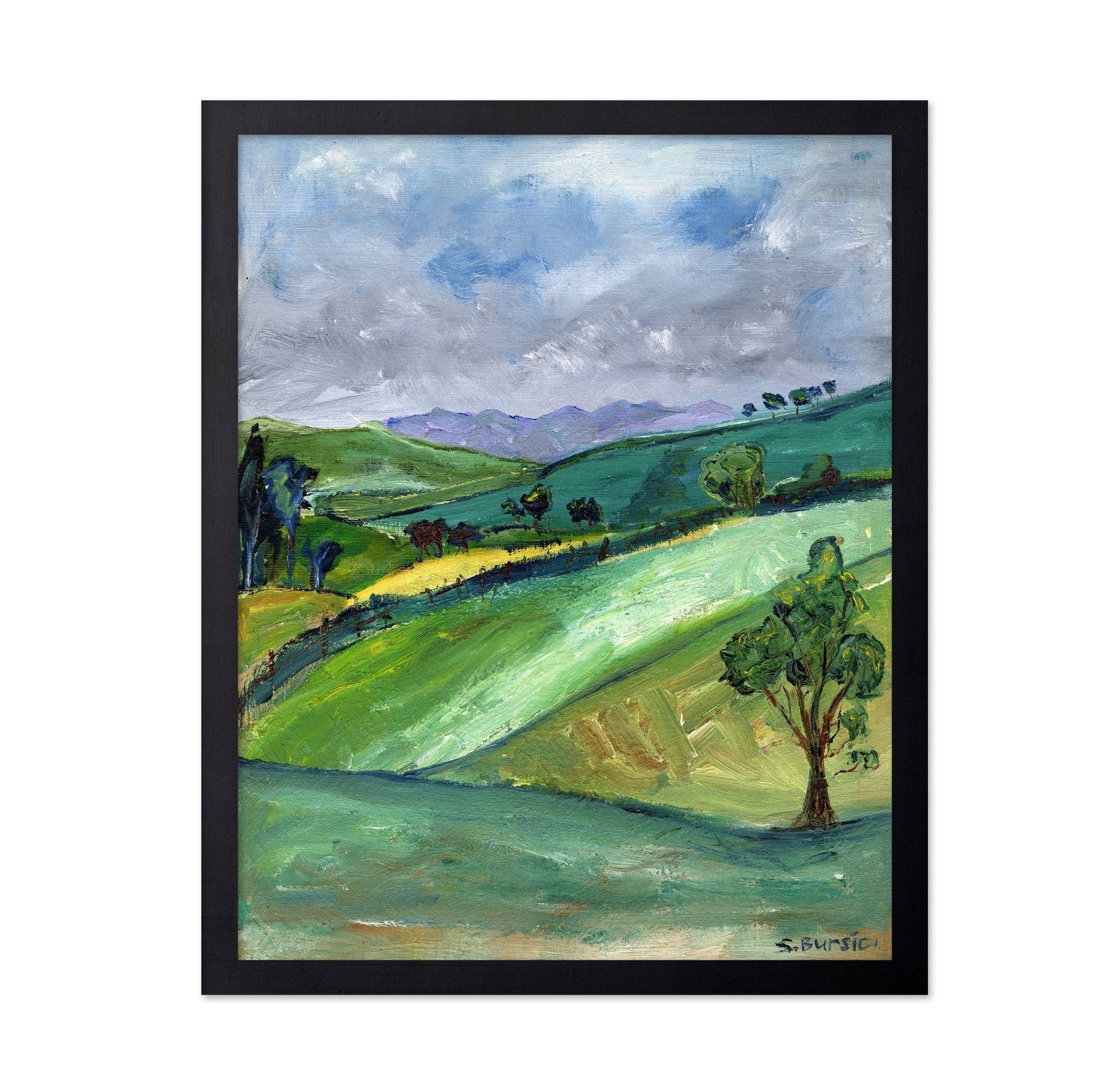 Rolling Green Hills No5
