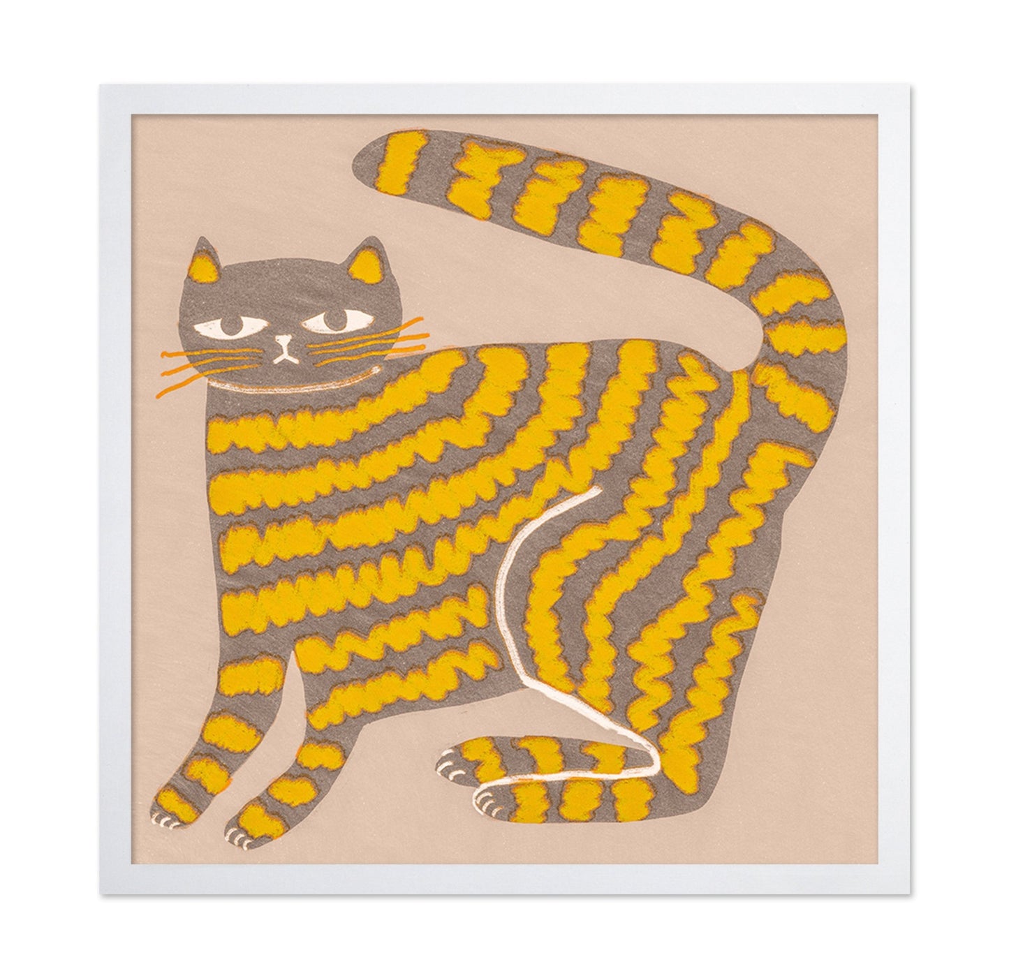 Striped Orange Cat