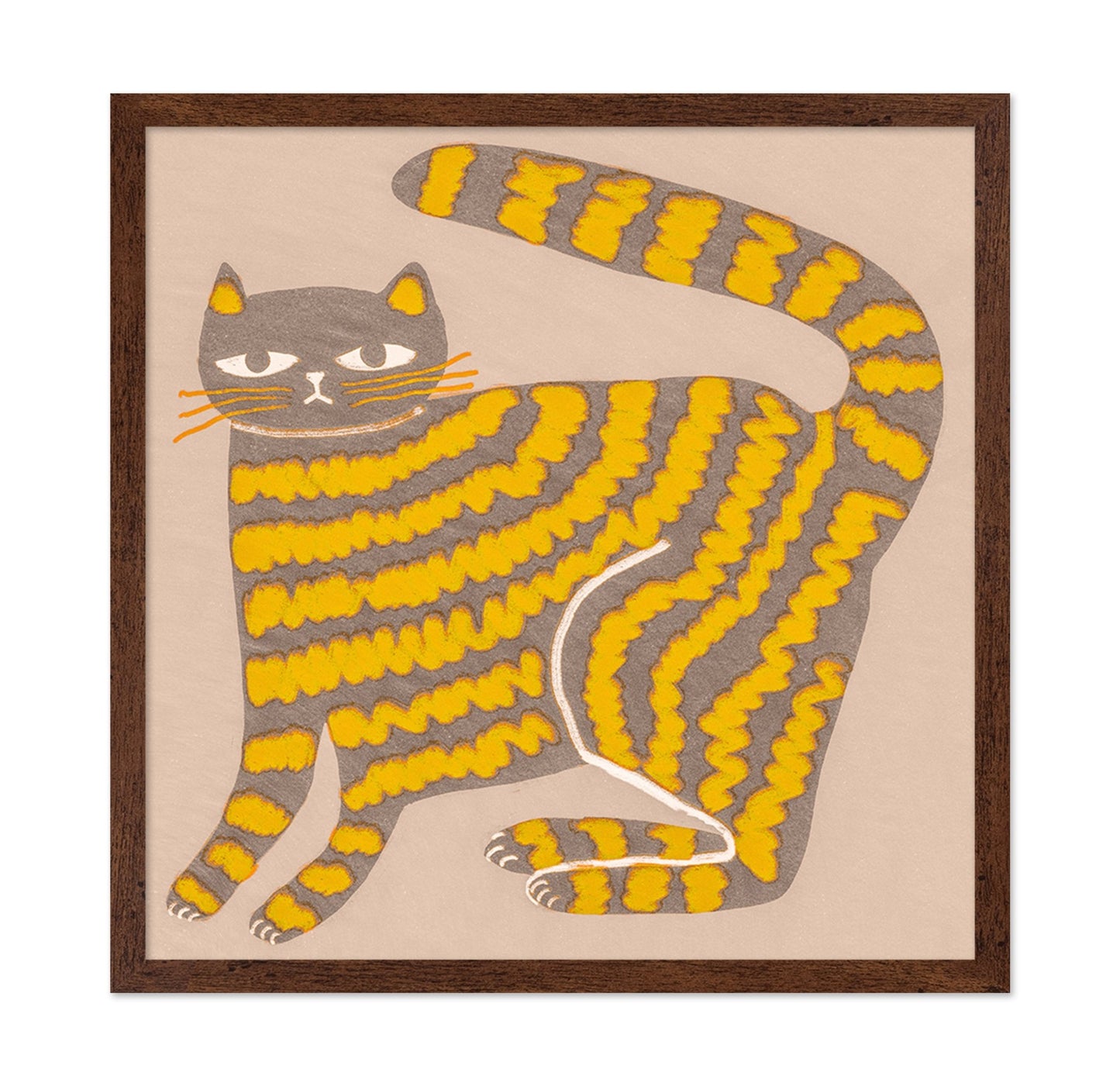 Striped Orange Cat