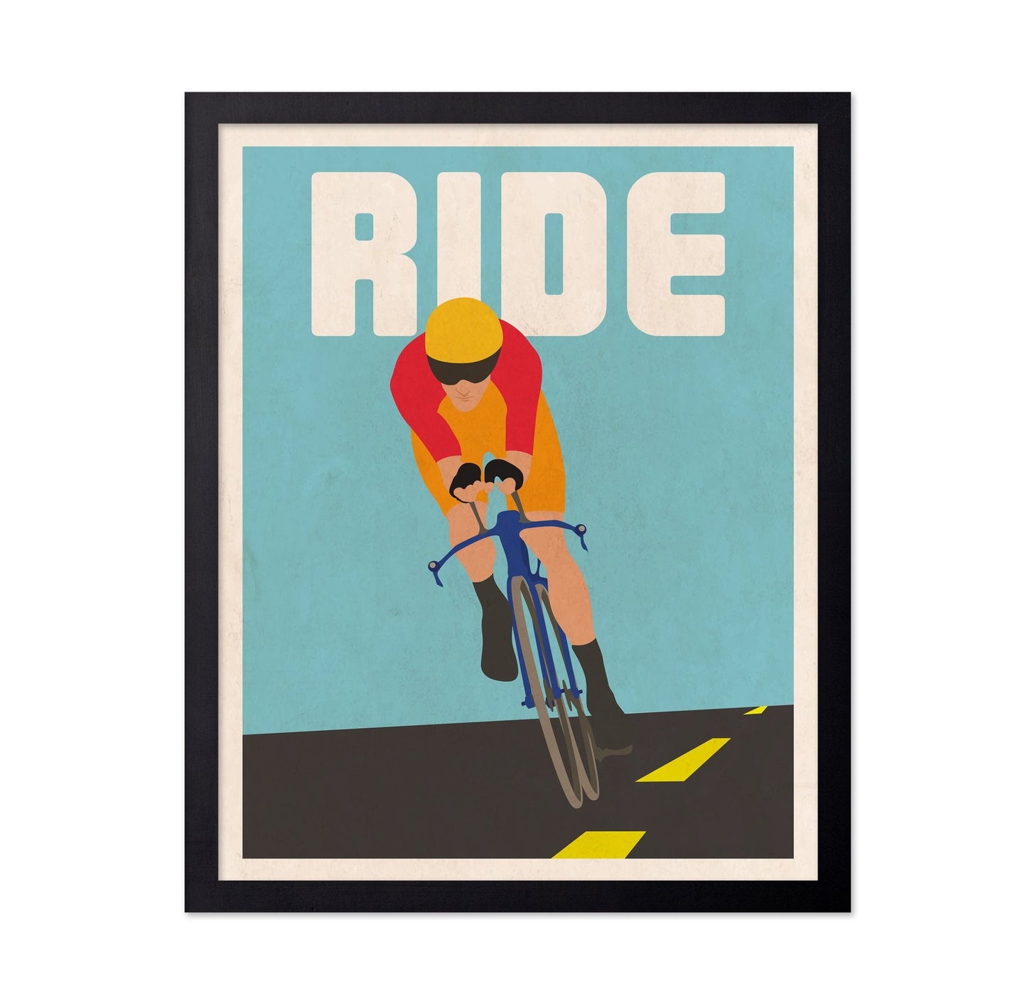Ride Cycling Poster