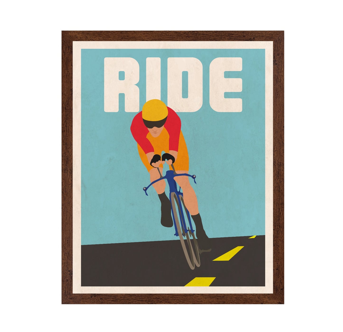 Ride Cycling Poster