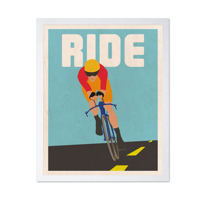 Ride Cycling Poster