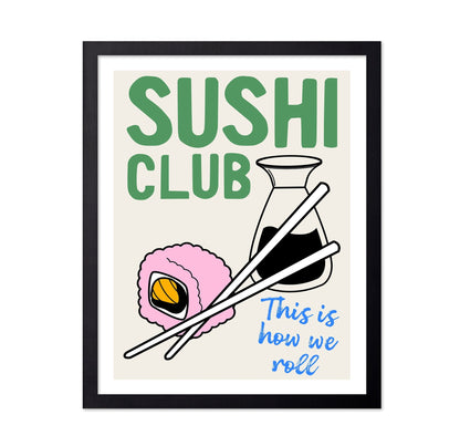 Sushi Club Poster