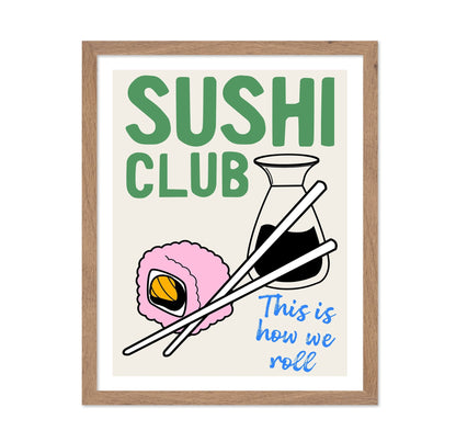 Sushi Club Poster