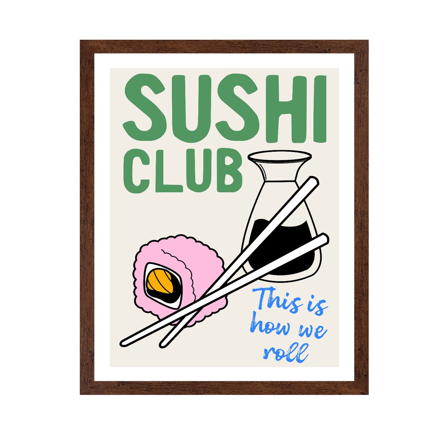 Sushi Club Poster