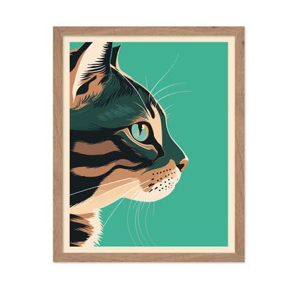 Modern Cat Portrait