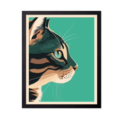 Modern Cat Portrait