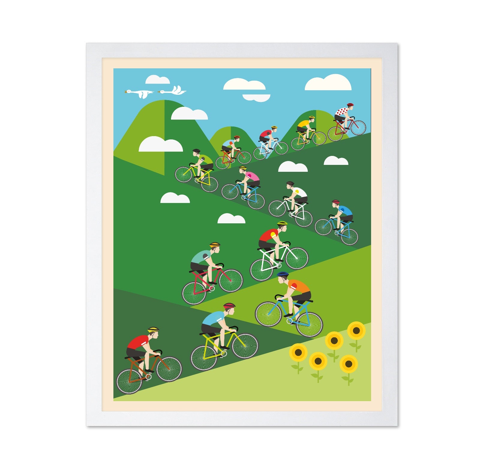 Cycling Mountain Ride