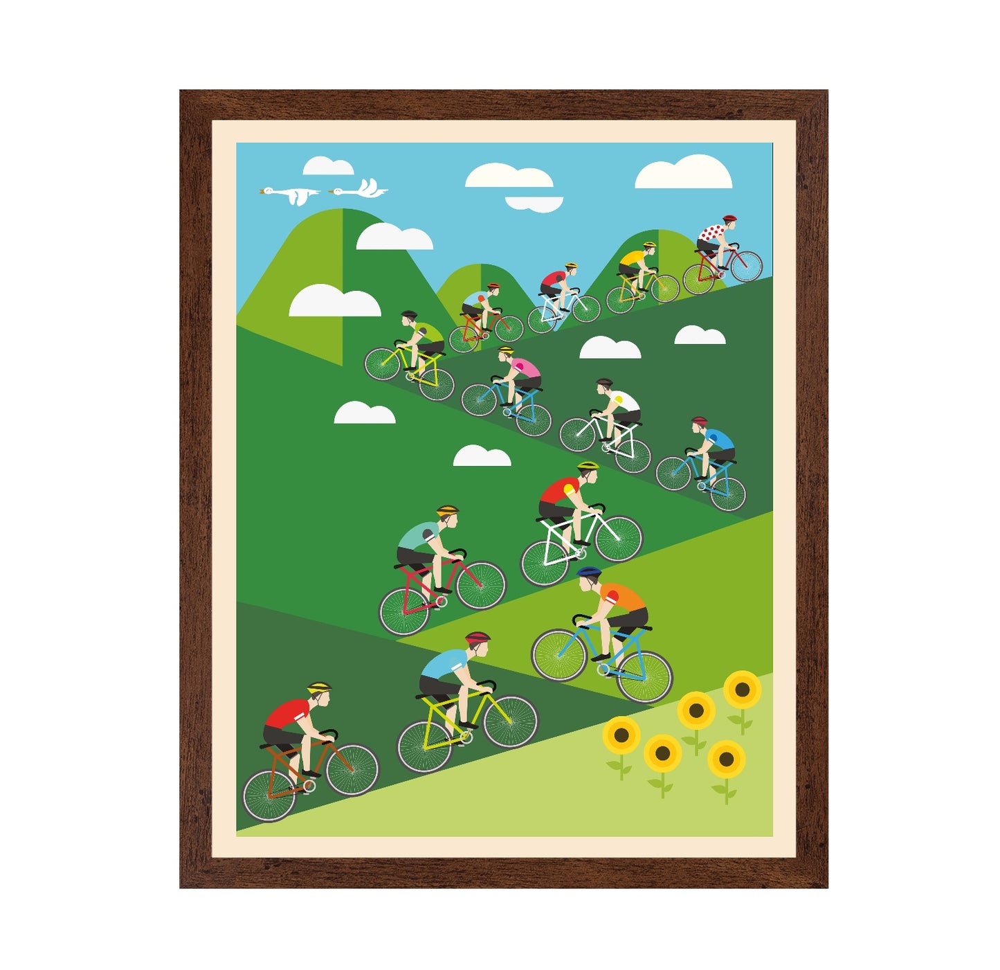 Cycling Mountain Ride