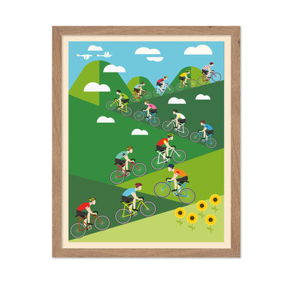 Cycling Mountain Ride