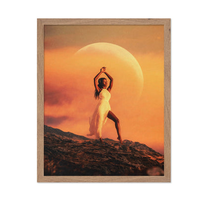 Golden Sunset Pose