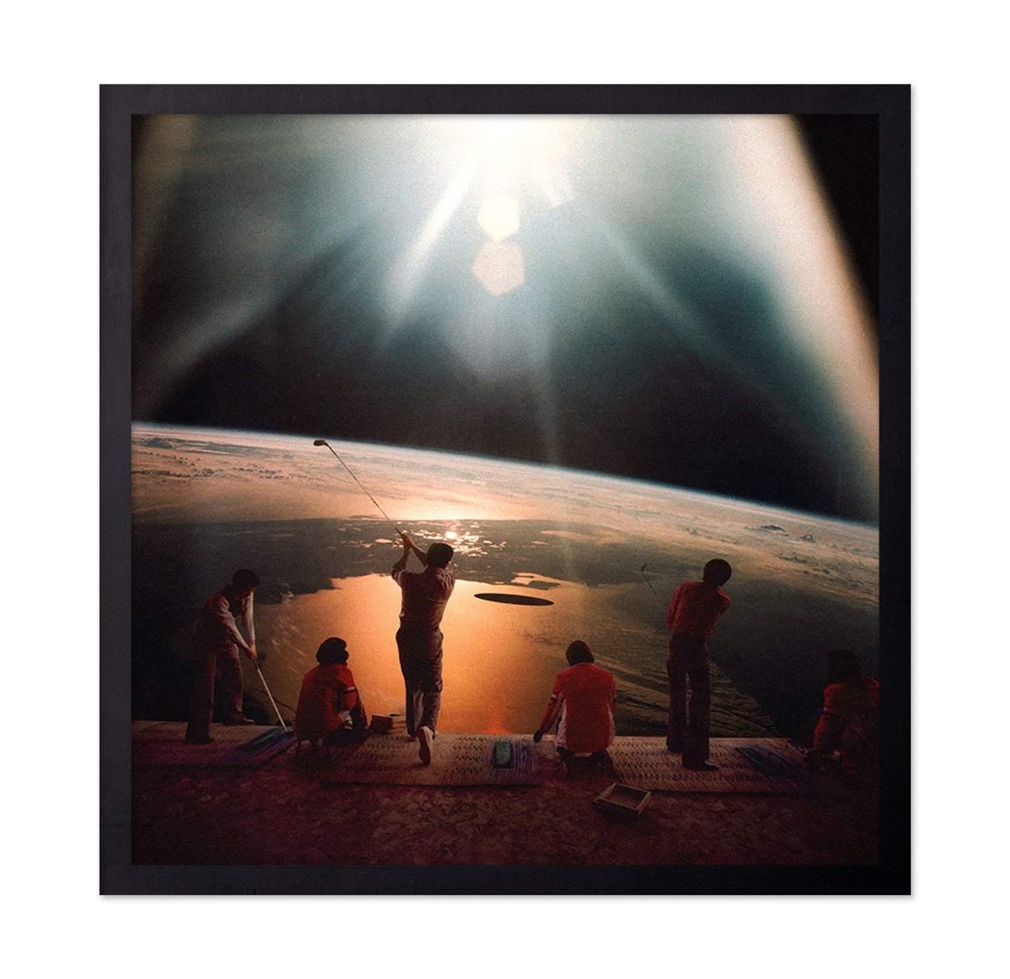 Cosmic Golf Scene