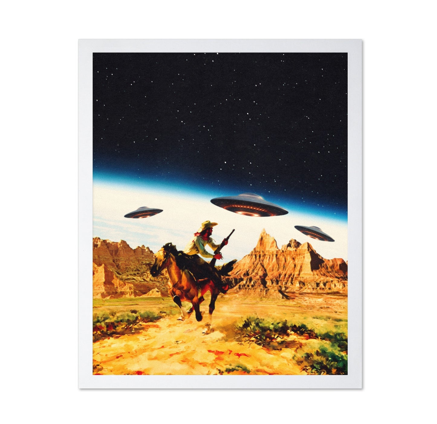 Cowboy Alien Chase