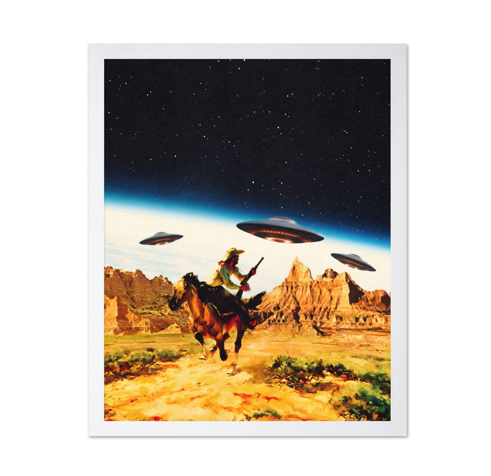 Cowboy Alien Chase