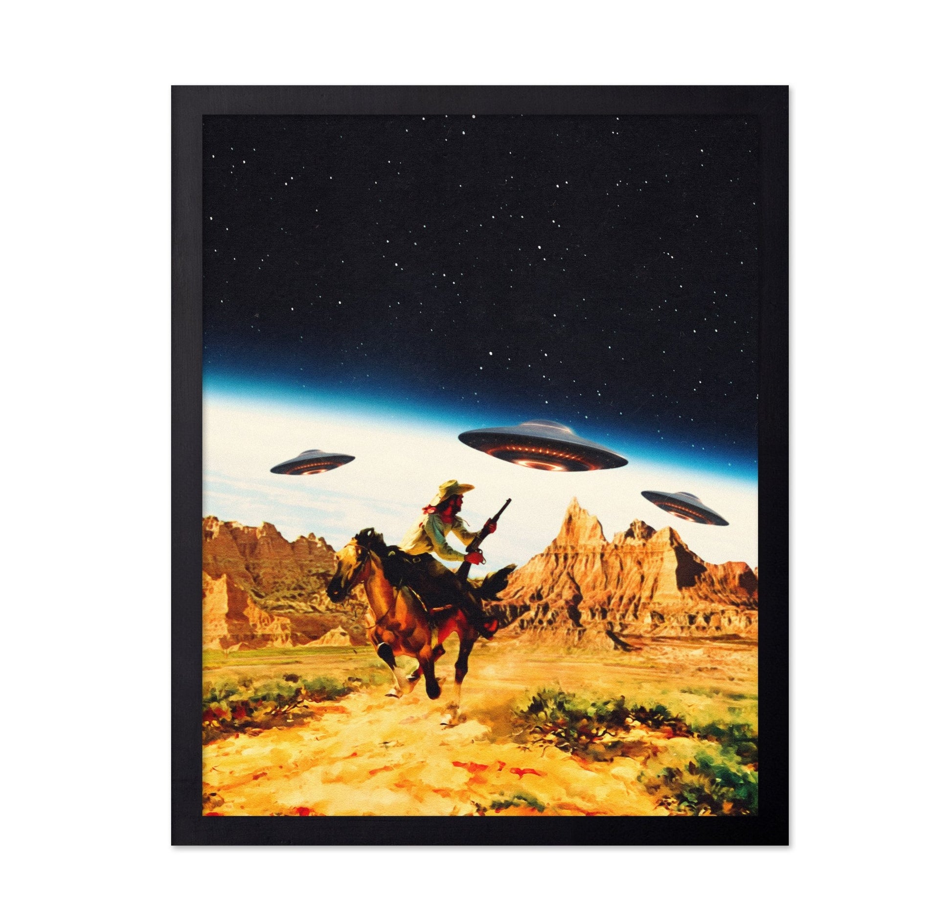 Cowboy Alien Chase