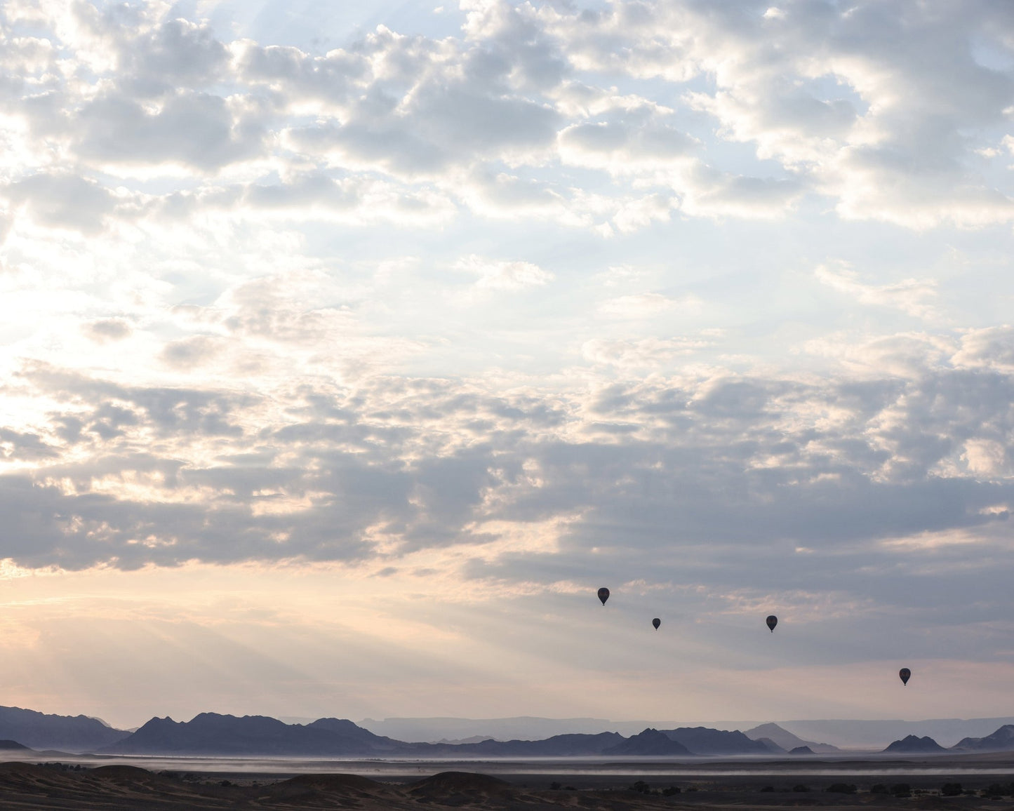Sunrise Balloon Sky