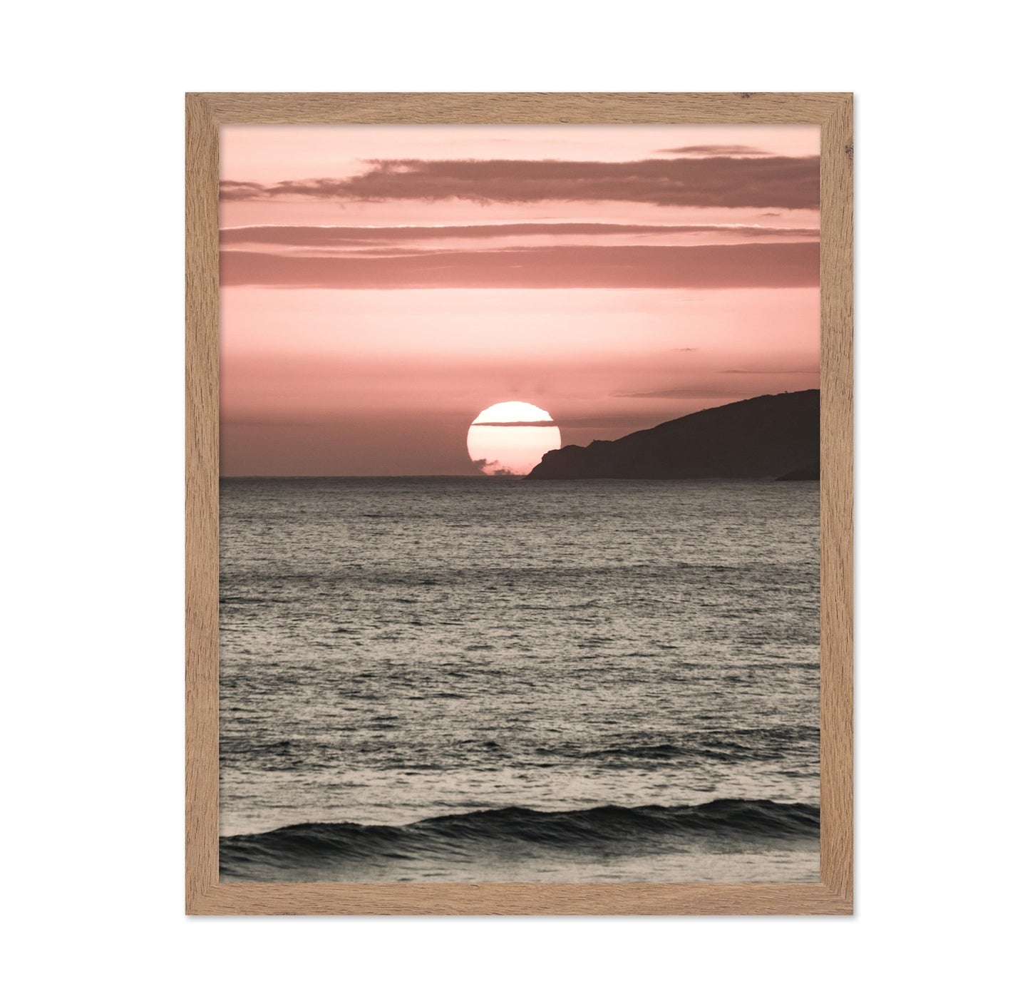 Coastal Sunset Glow No4