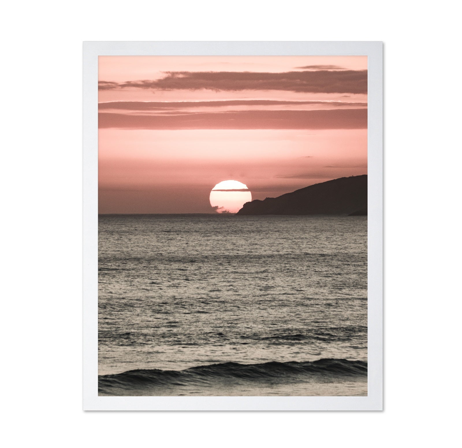 Coastal Sunset Glow No4
