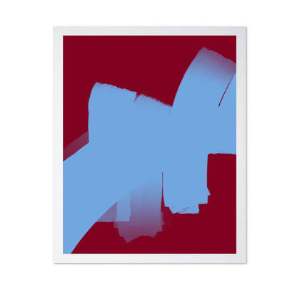 Blue Stroke Contrast