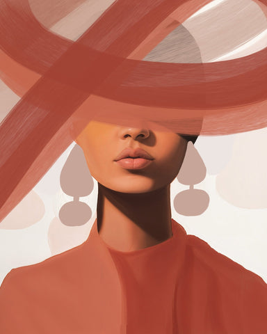 Coral Veil Portrait