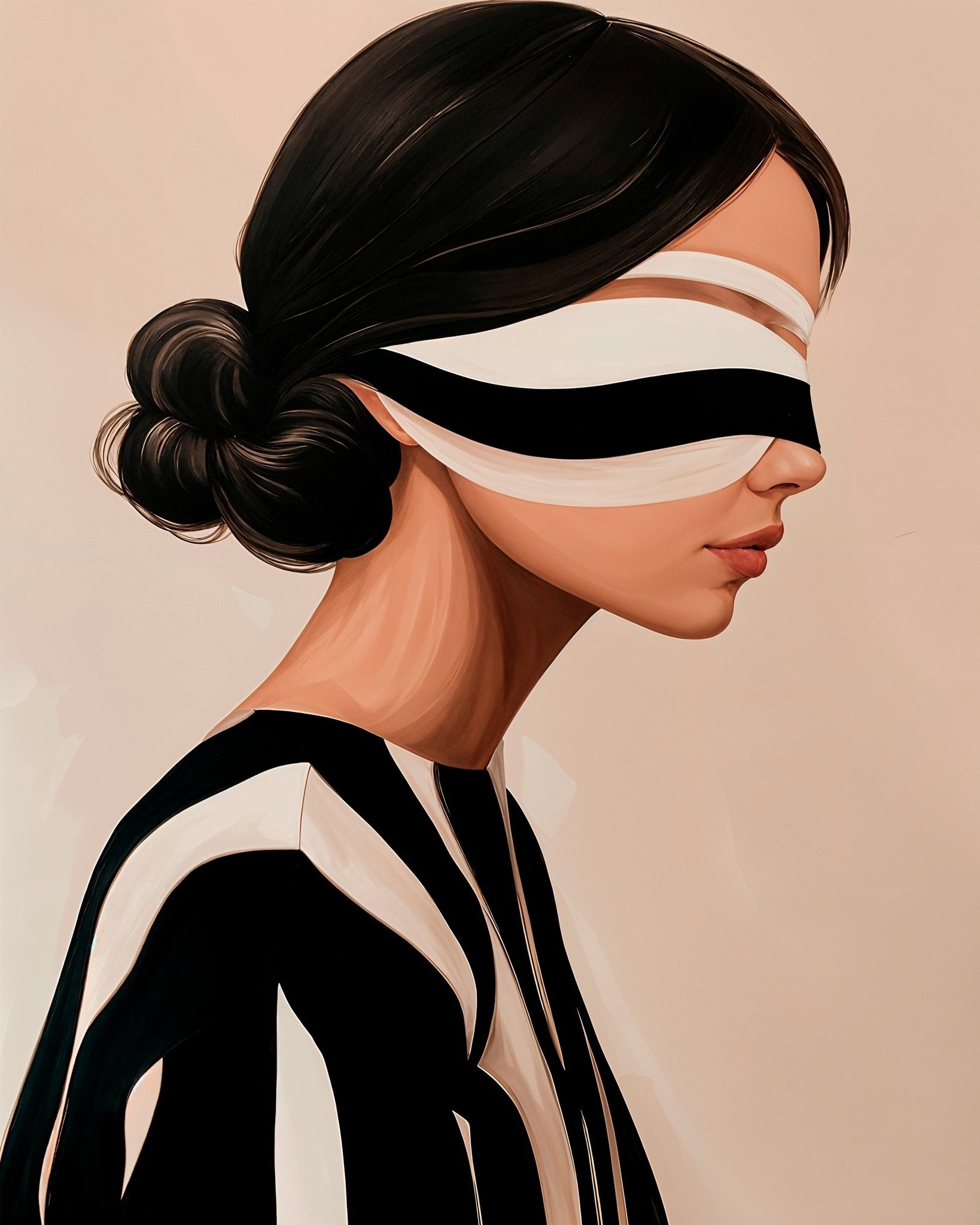 Blindfold Elegance
