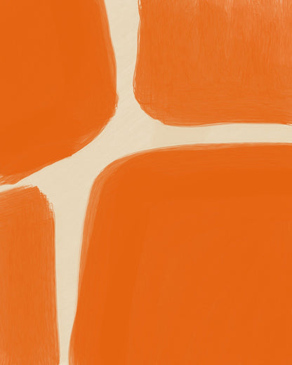 Bold Orange Blocks