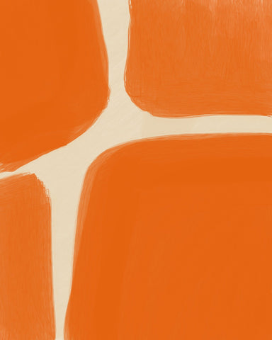 Bold Orange Blocks