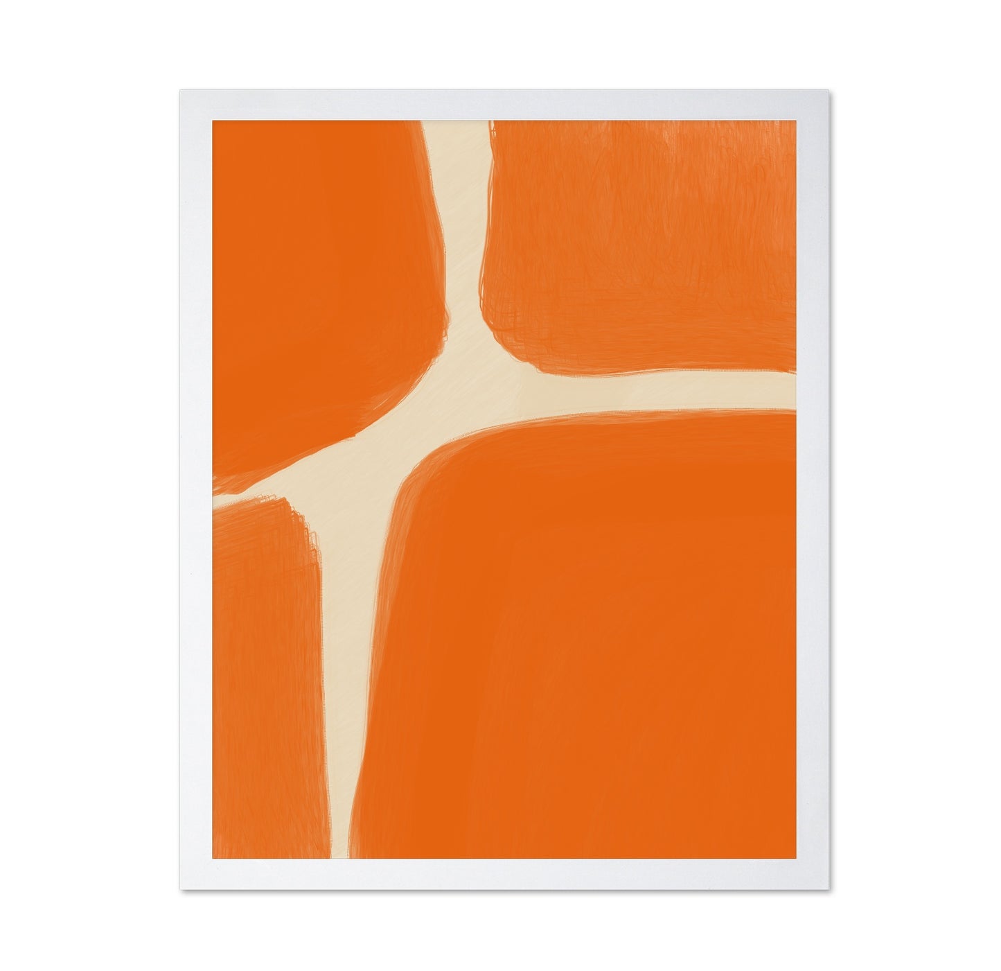 Bold Orange Blocks