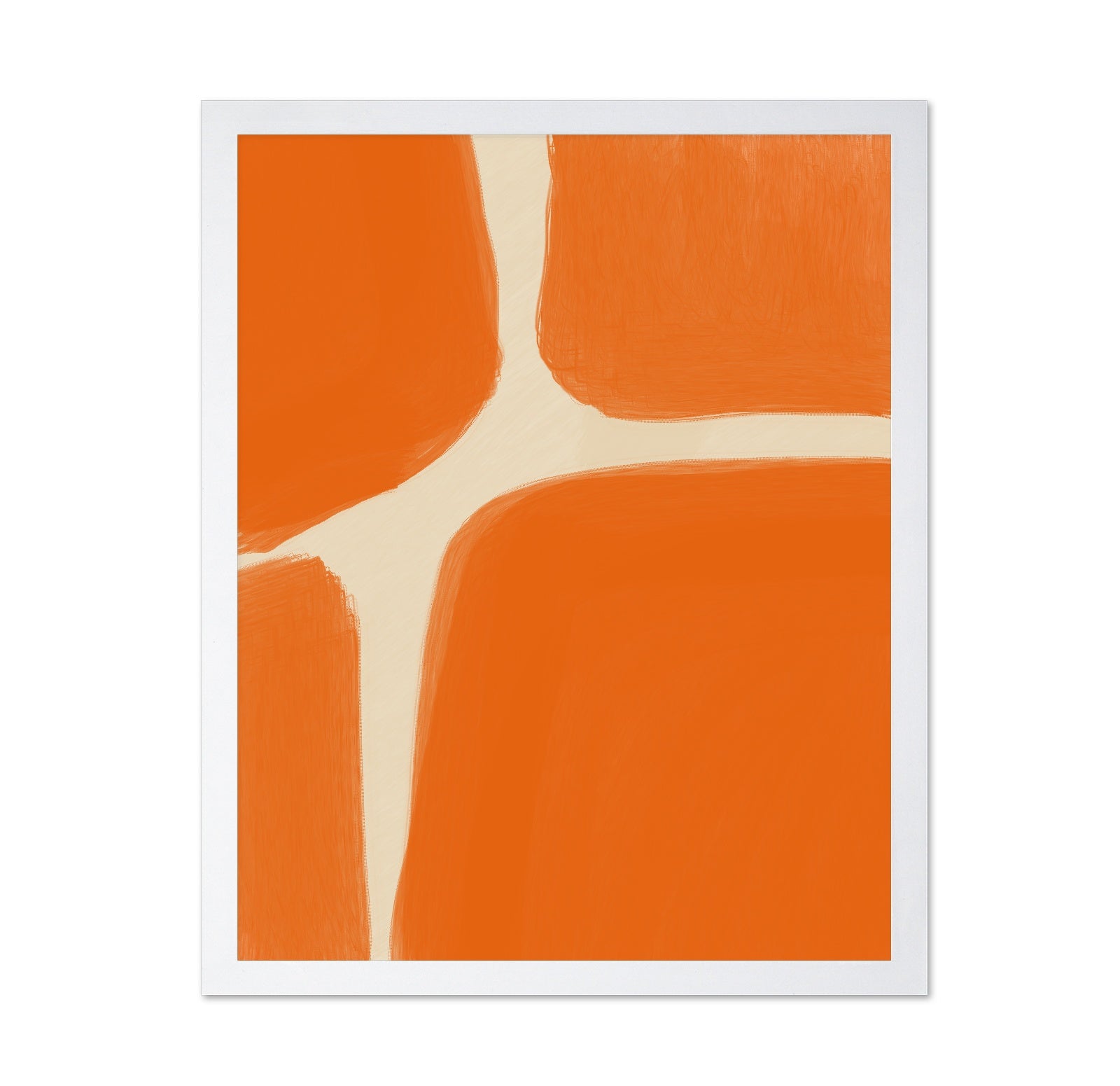 Bold Orange Blocks