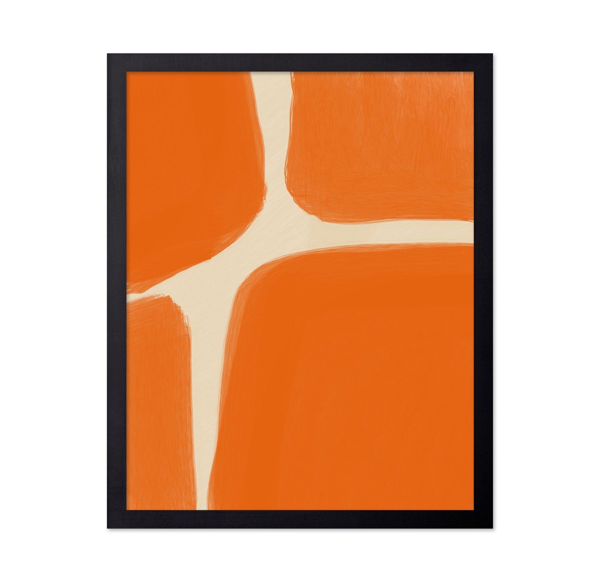 Bold Orange Blocks