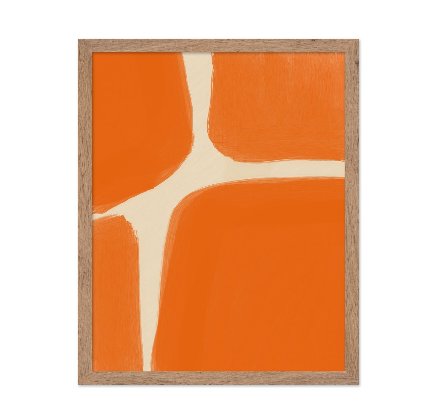 Bold Orange Blocks