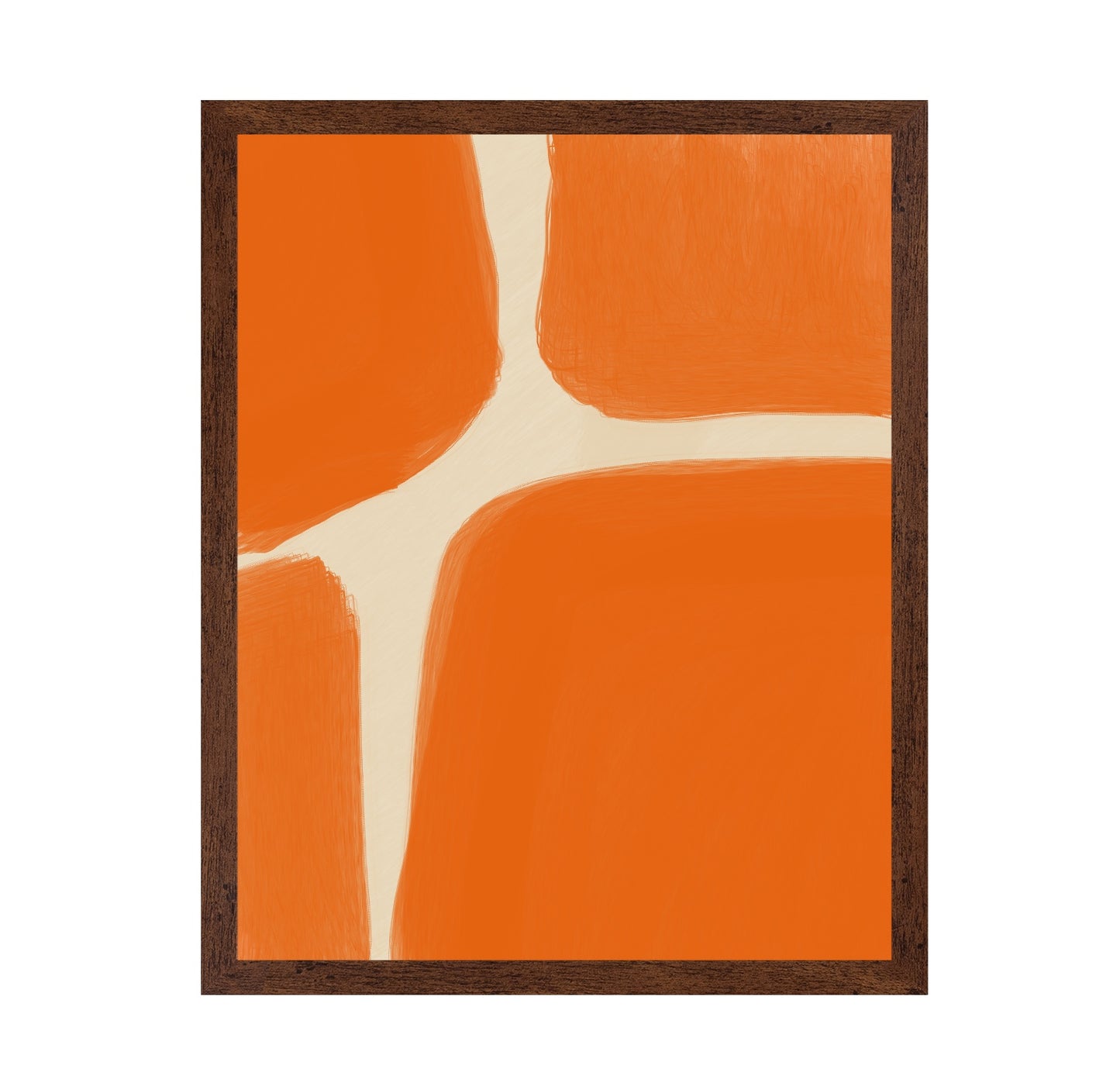 Bold Orange Blocks