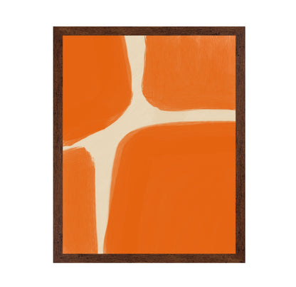 Bold Orange Blocks