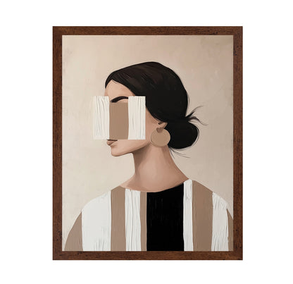 Hidden Gaze Portrait