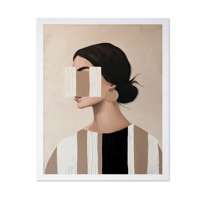 Hidden Gaze Portrait