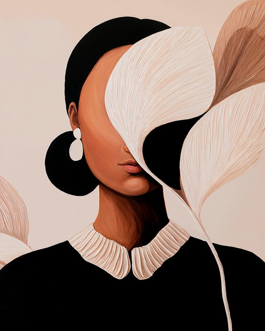 Floral Veil Portrait No1