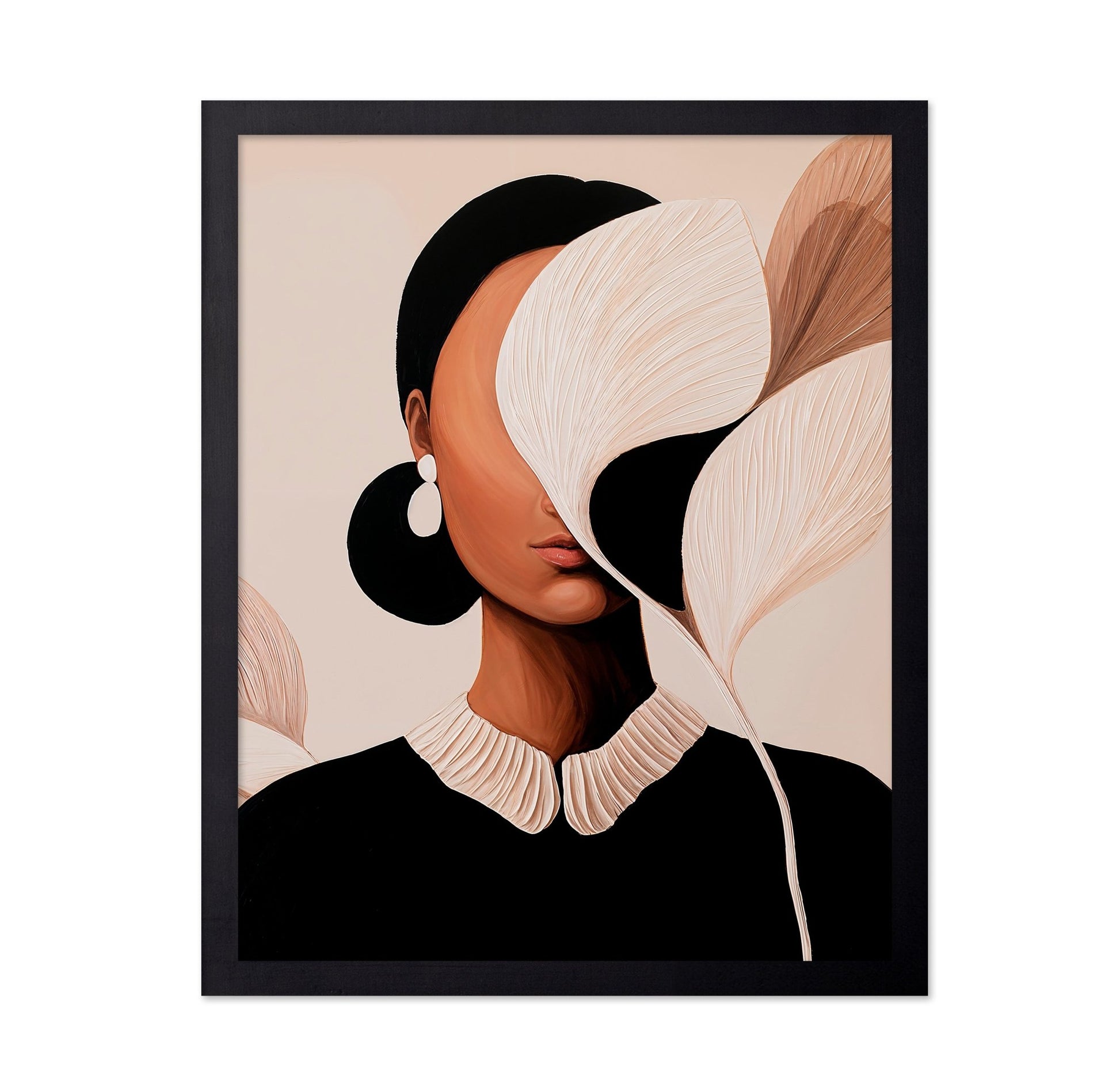 Floral Veil Portrait No1