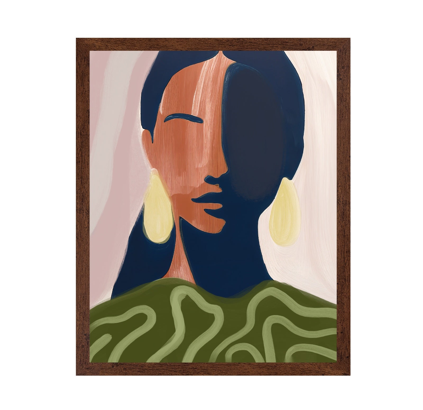 Split Face Portrait No2