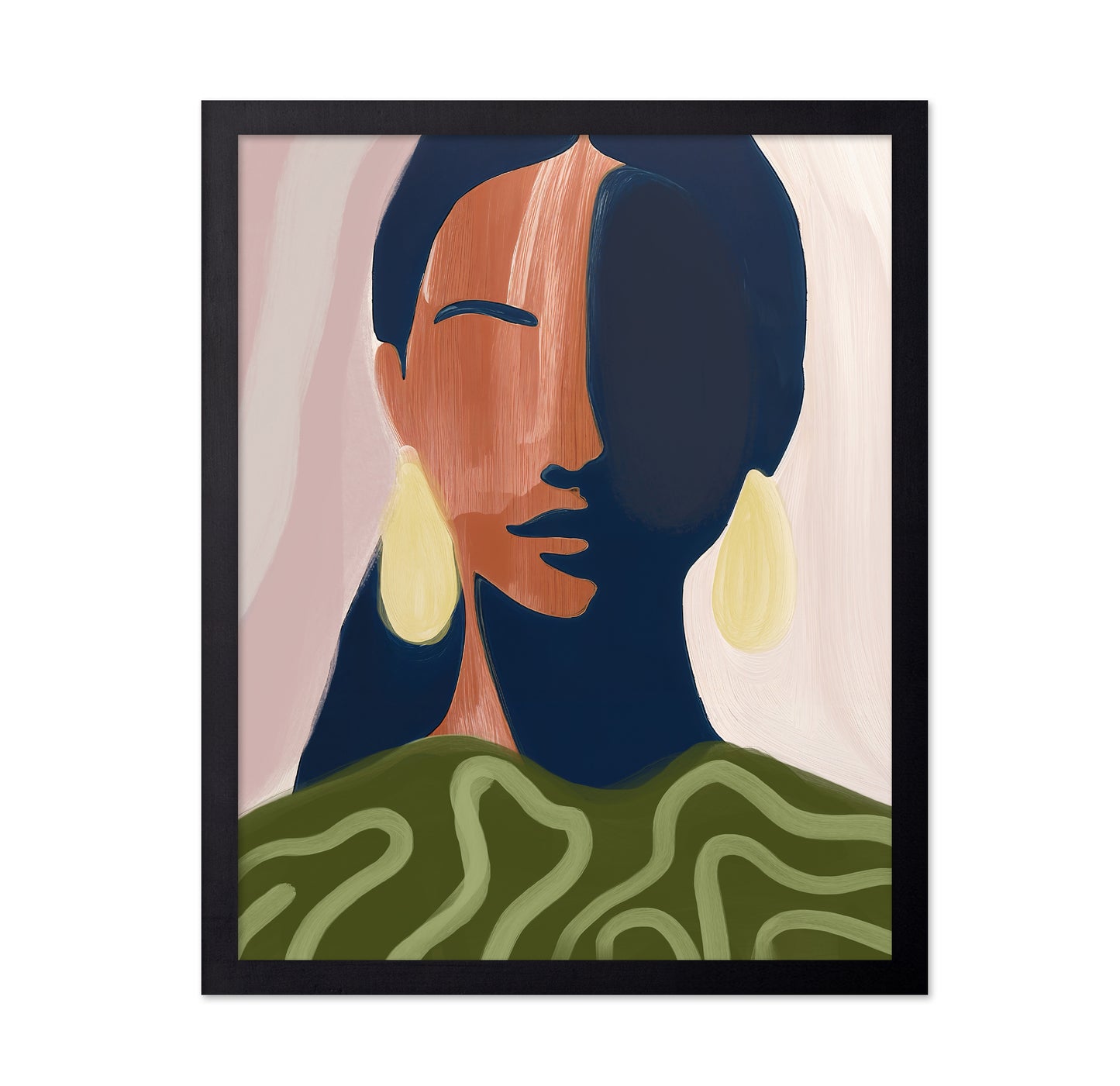 Split Face Portrait No2