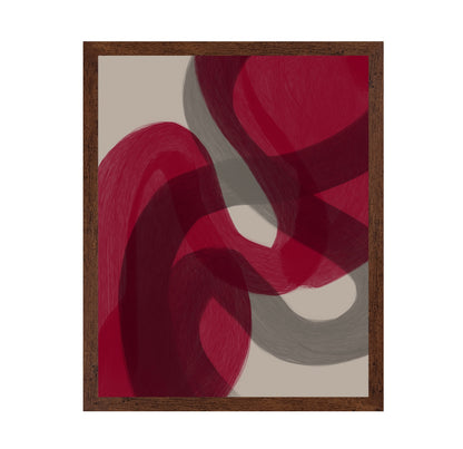 Crimson Flow Layers No1