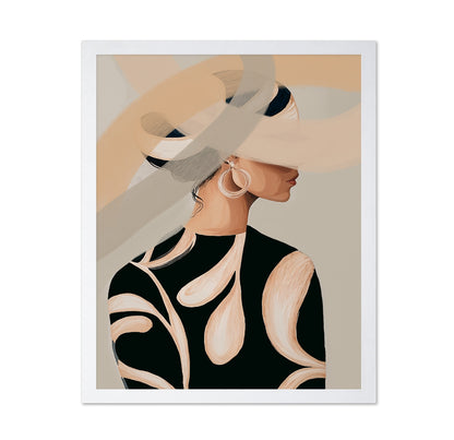 Elegant Hat Portrait No3