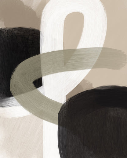 Abstract Ribbon Form
