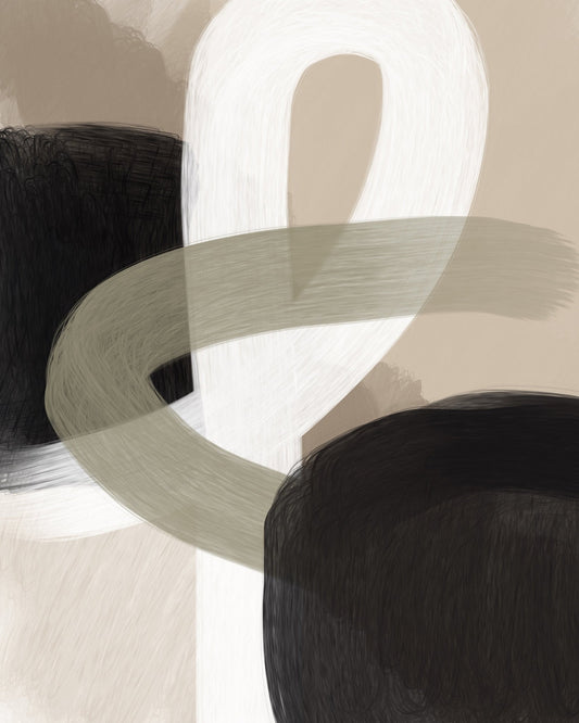 Abstract Ribbon Form