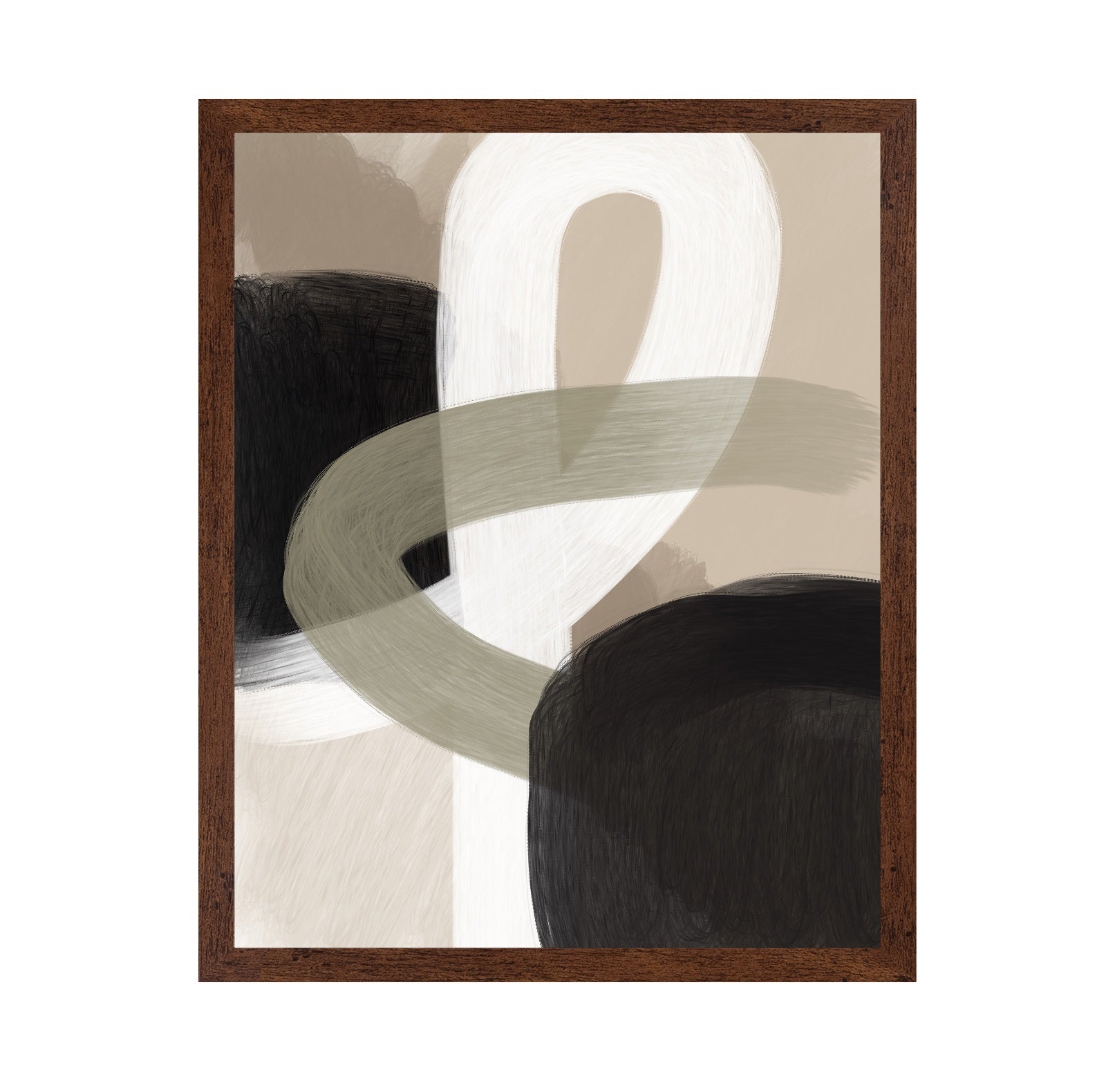 Abstract Ribbon Form