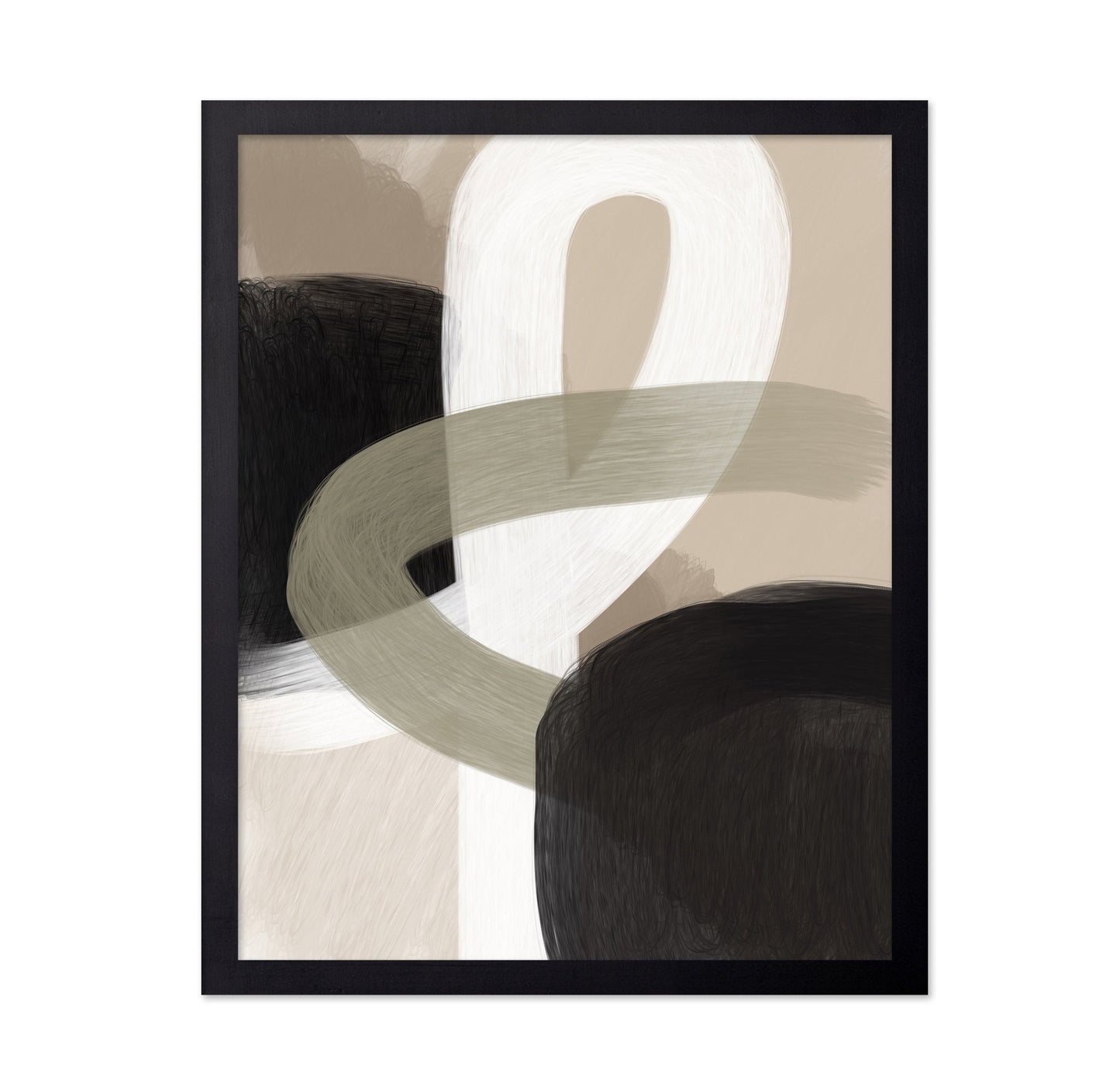 Abstract Ribbon Form