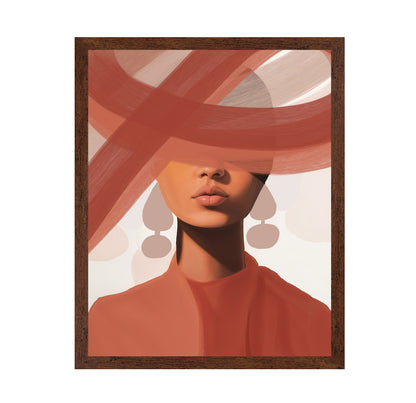 Veiled Elegance Portrait