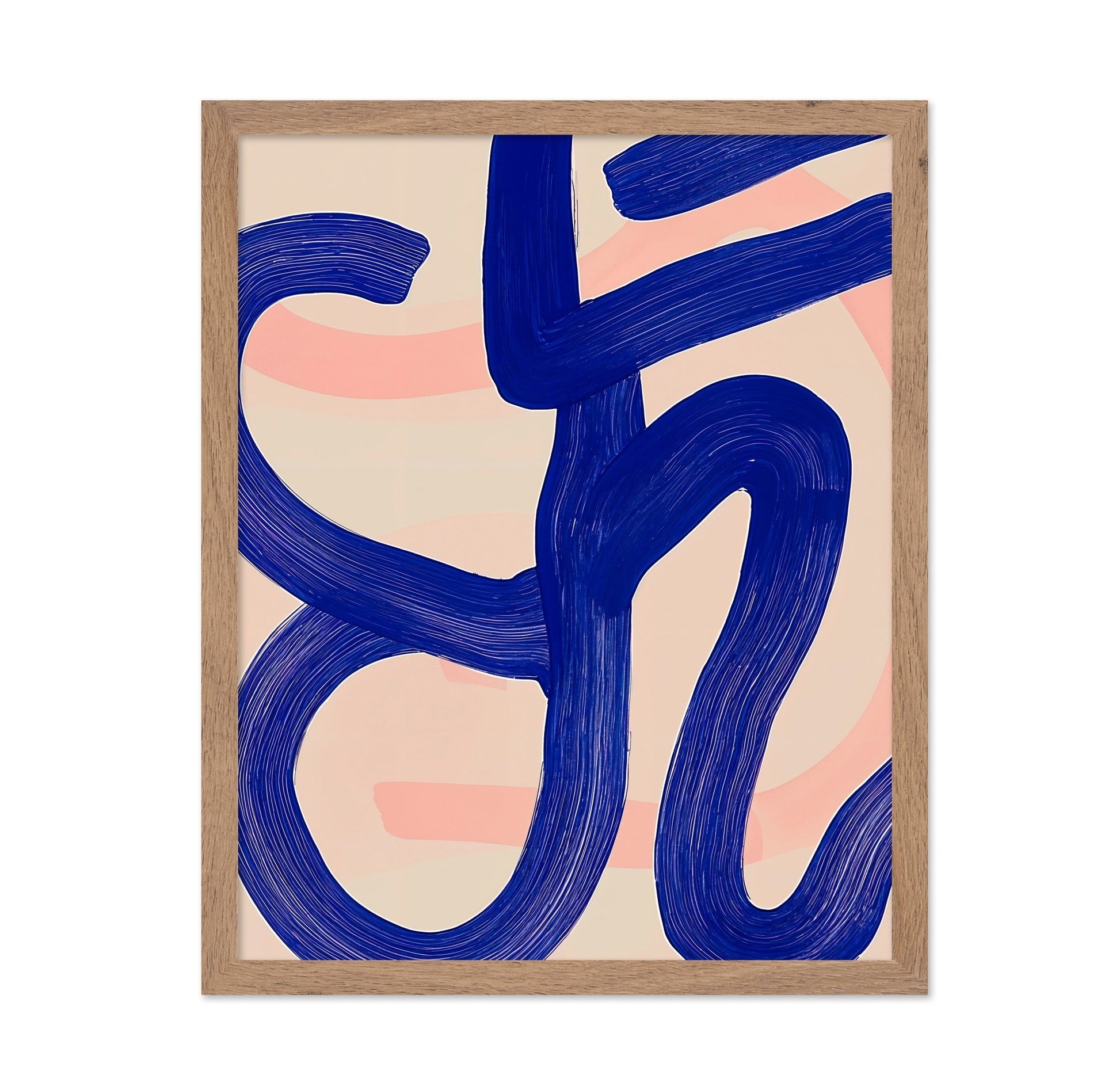 Blue Gesture Lines