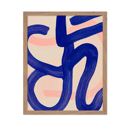 Blue Gesture Lines
