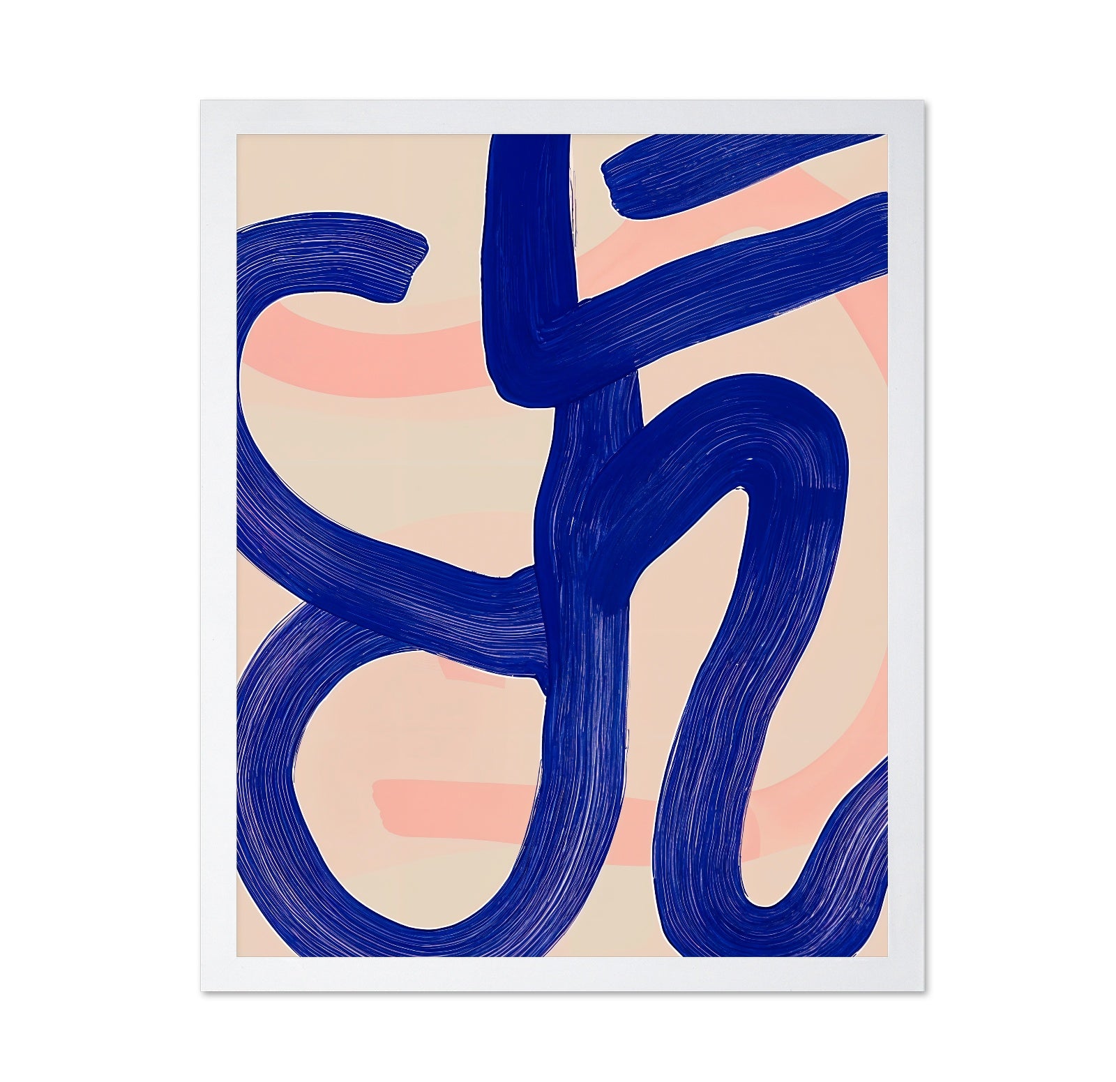 Blue Gesture Lines